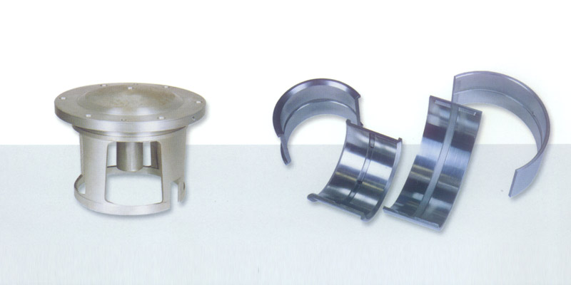 軸瓦、制動圈